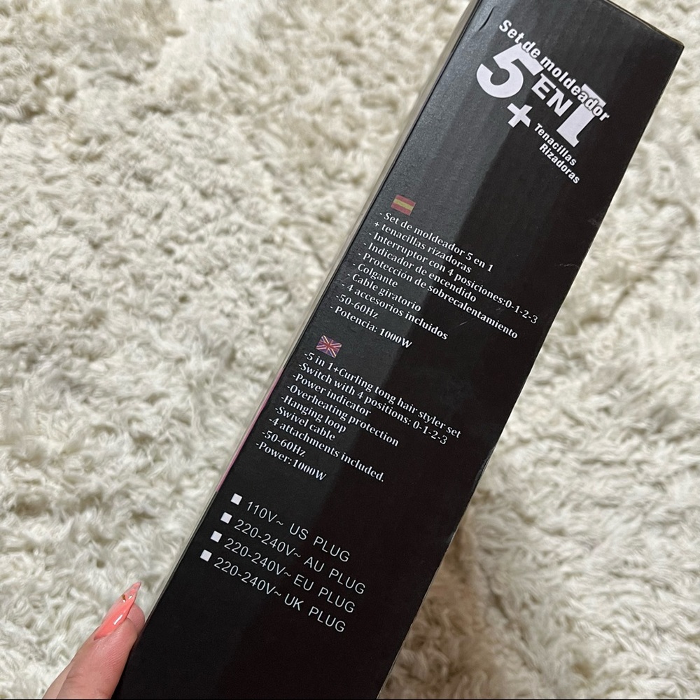 Hot Air Styler 5-in-1 Hair Multi-Tool — Purple - Picture 4 of 7